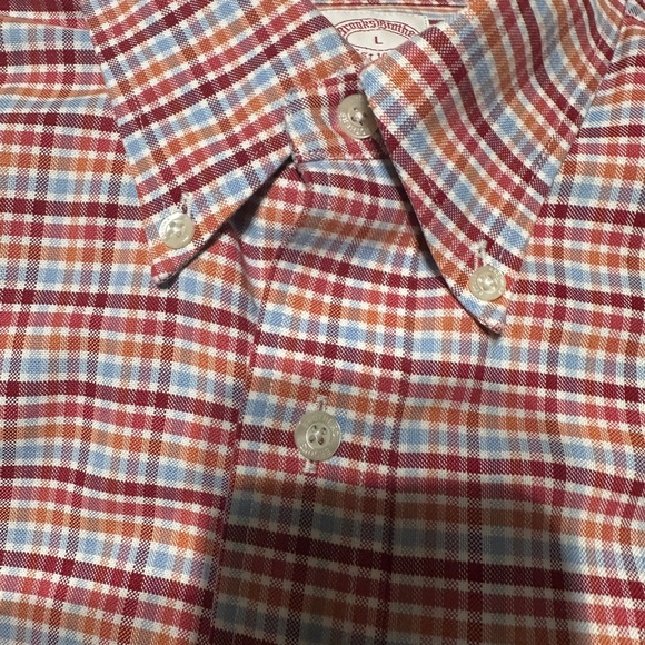 Brooks Brothers Men's Multicolor Plaid Shirt - Picture 2 of 8